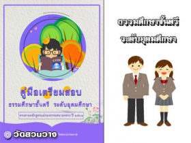 คู่มือเตรียมสอบธรรมศึกษาชั้นตรีอุดมศึกษา พ.อติคุณ